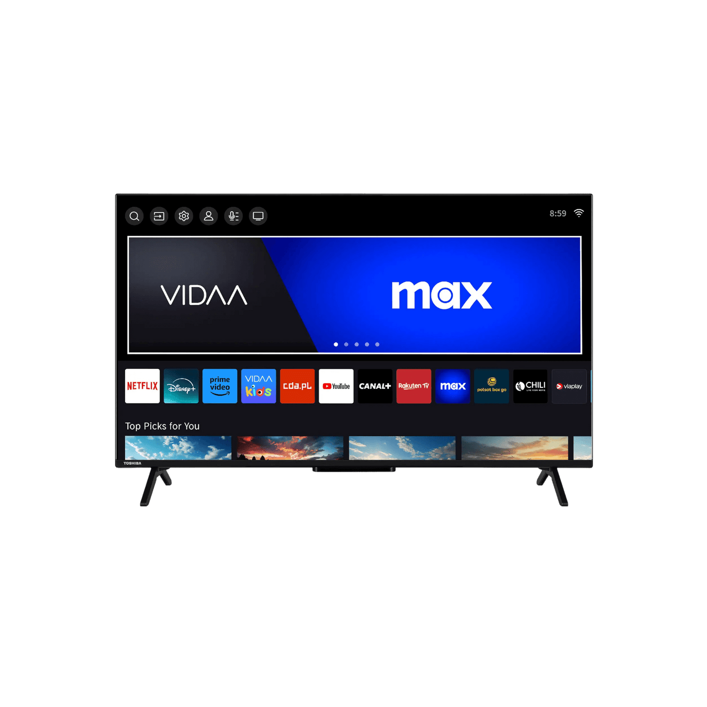 Telewizor Toshiba 50QV2463DG 50" QLED 4K UHD Smart TV