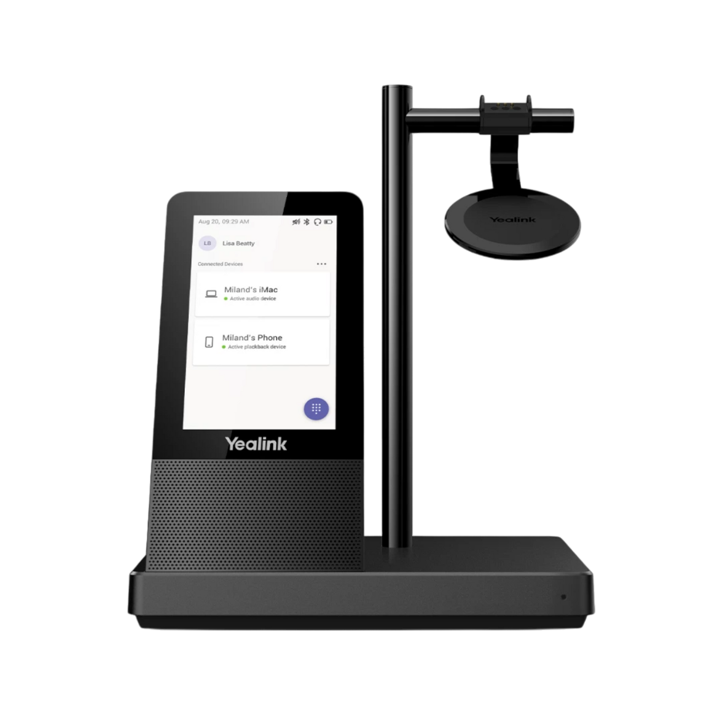 Słuchawki bezprzewodowe nauszne Yealink WH66 Dual Teams DECT