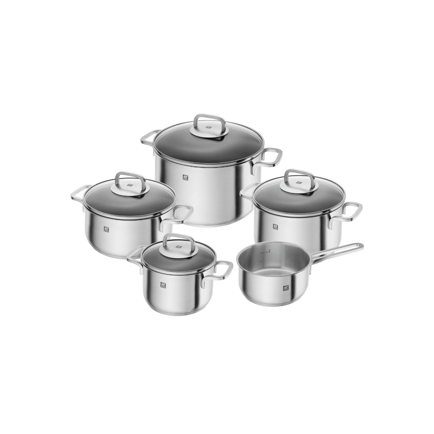 Zestaw 5 garnków Zwilling Cube.