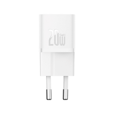 Ładowarka Baseus GaN5 Fast Charger mini 1C 20W Biały