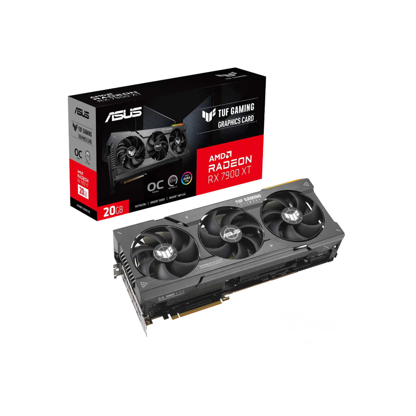 Karta graficzna Asus TUF Gaming Radeon RX 7900 XT OC 20GB GDDR6