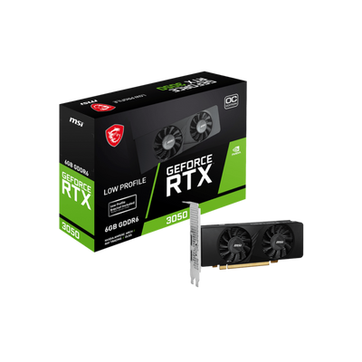 Karta graficzna MSI GeForce RTX 3050 LP OC 6GB GDDR6