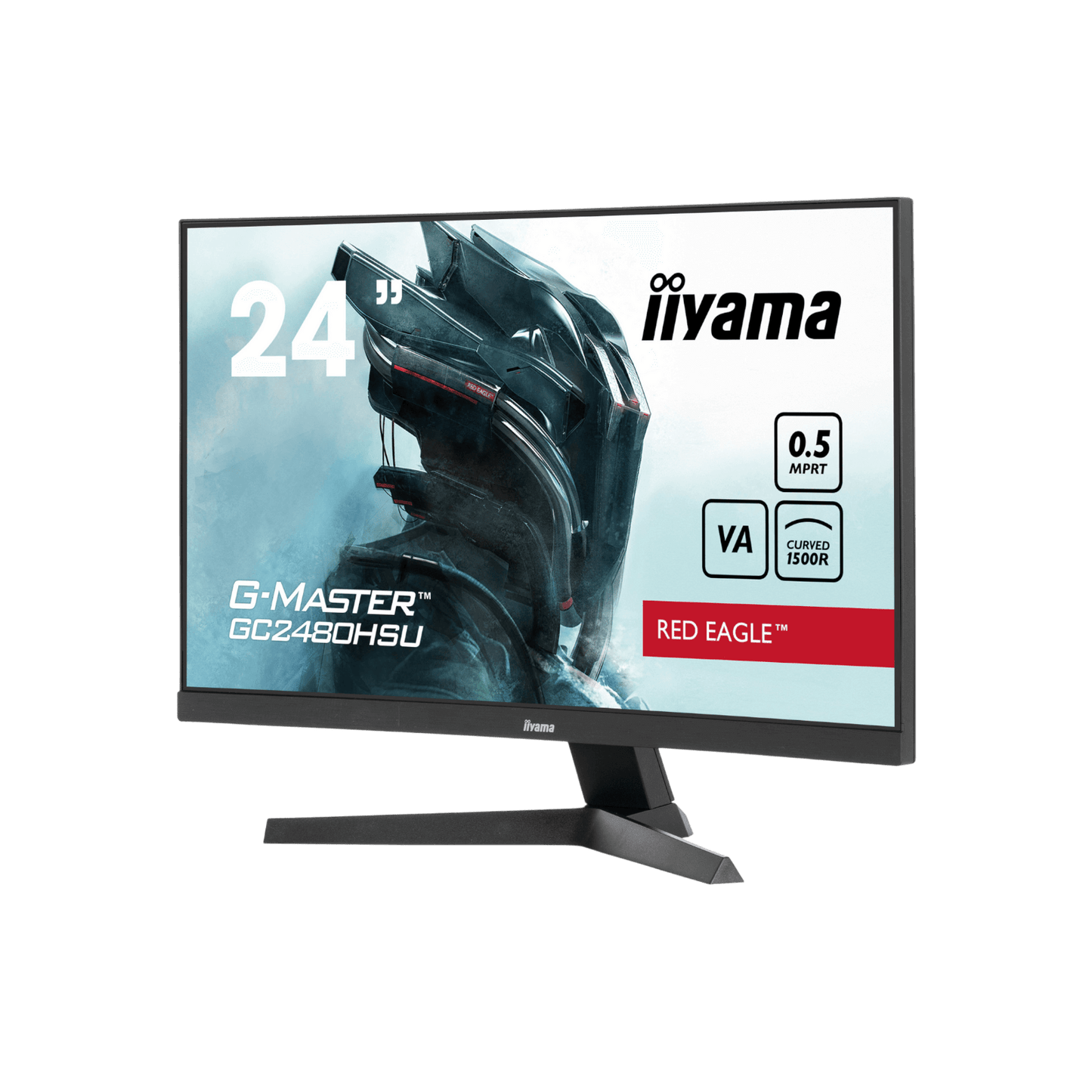 Monitor iiyama G-Master Red Eagle GC2480HSU-B1 24" VA Full HD