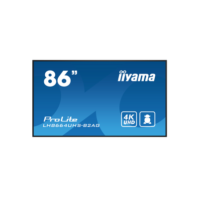 Monitor iiyama ProLite LH8664UHS-B2AG 86" IPS 4K UHD