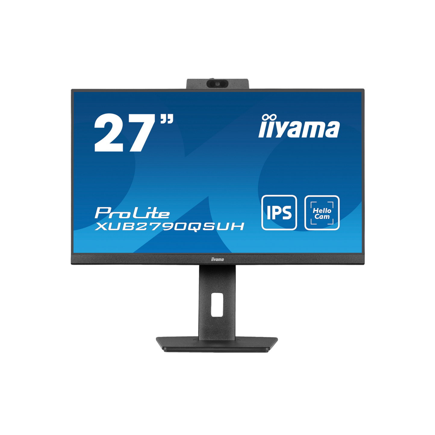 Monitor iiyama ProLite XUB2790QSUH-B1 27" IPS QHD Kamera Windows Hello