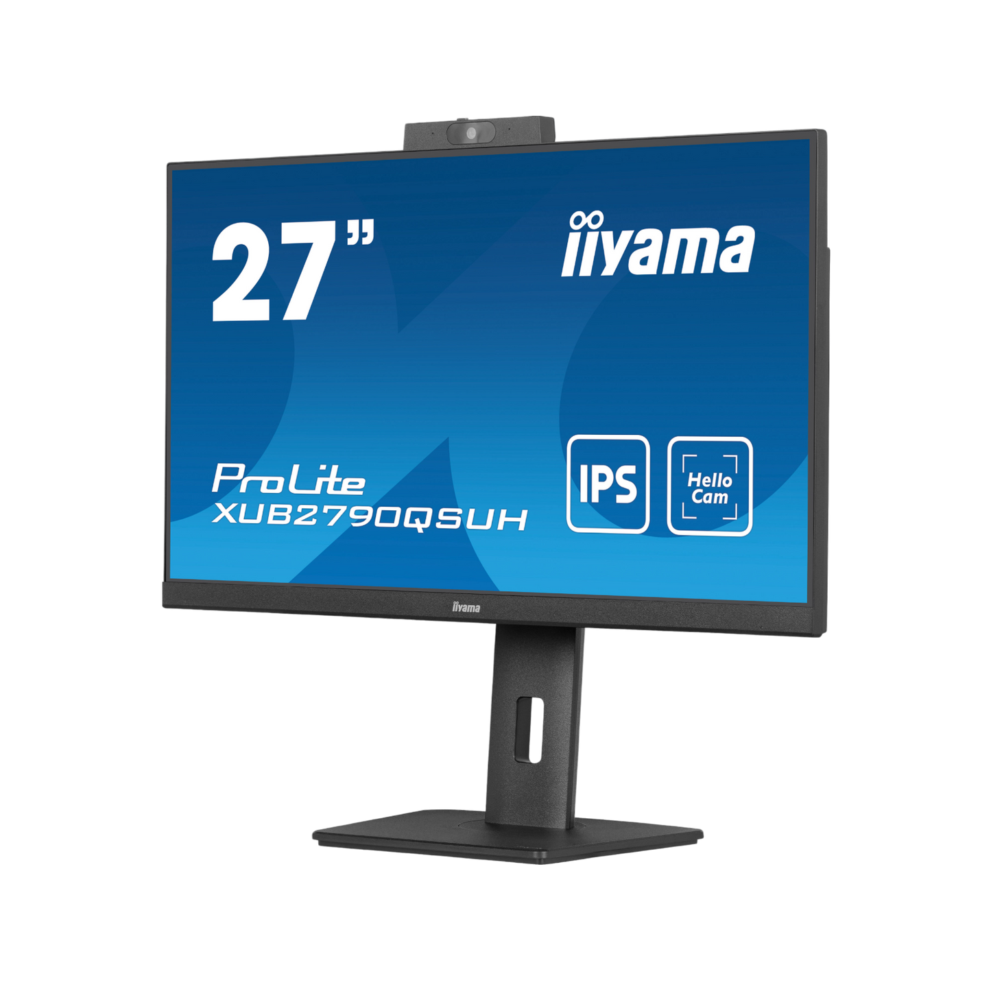 Monitor iiyama ProLite XUB2790QSUH-B1 27" IPS QHD Kamera Windows Hello