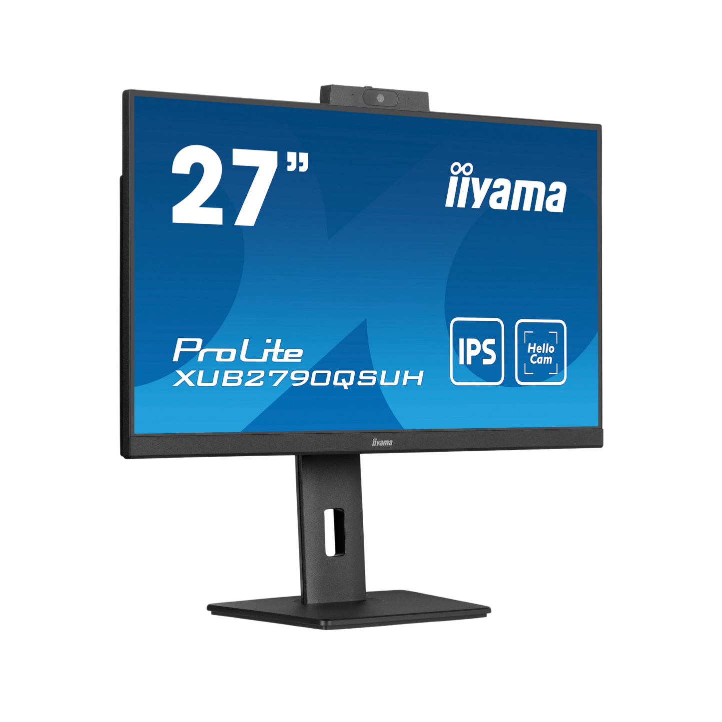 Monitor iiyama ProLite XUB2790QSUH-B1 27" IPS QHD Kamera Windows Hello