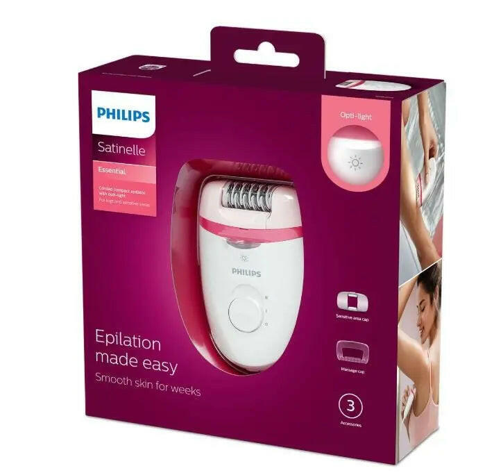 Depilator Philips Satinelle Essential BRE255/00.