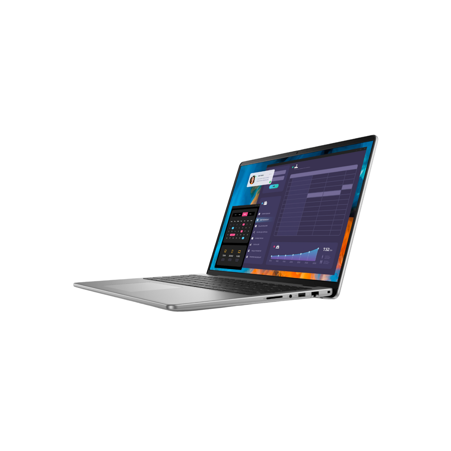 Laptop Dell Vostro 5640 5-120U 16" Full HD+ 16GB 512GB SSD Windows 11 Pro