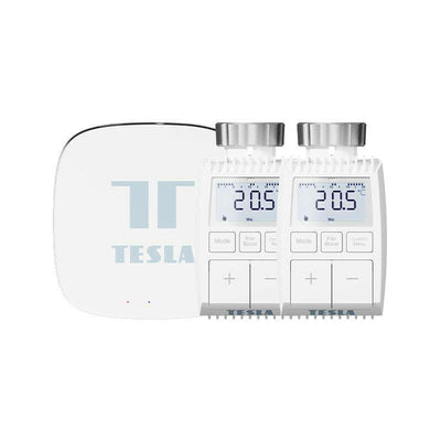 Głowica termostatyczna Tesla Smart Bundle Basic 2 (2x Valve + Hub).