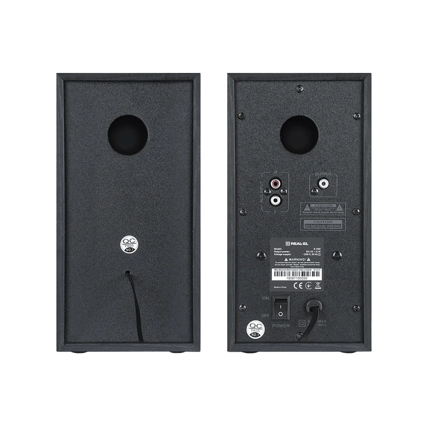 Głośniki 2.0 REAL-EL S-250 od REAL-EL w SimplyBuy.pl