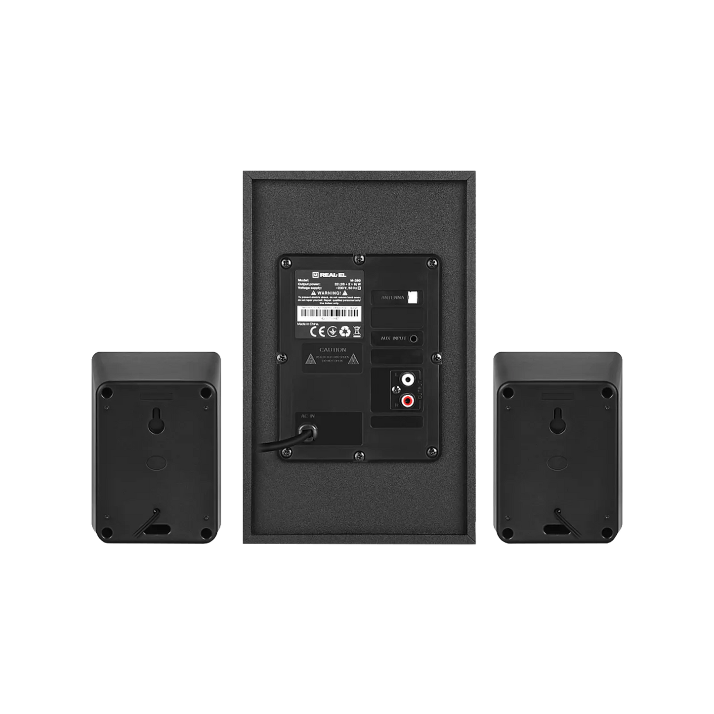 Głośniki 2.1 REAL-EL M-380 32W od REAL-EL w SimplyBuy.pl