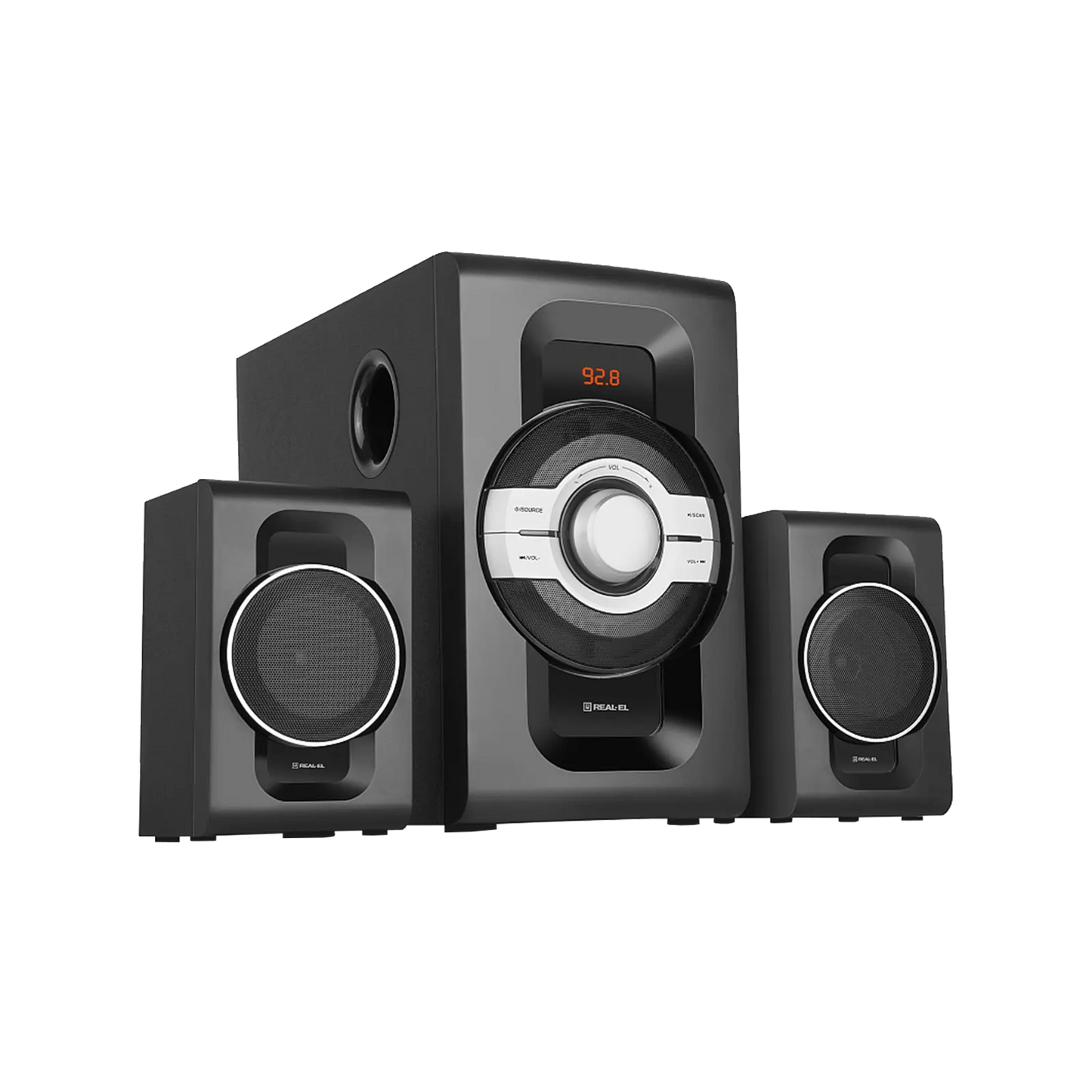 Głośniki 2.1 REAL-EL M-590 60W od REAL-EL w SimplyBuy.pl