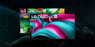 Dwa telewizory LG QNED oraz OLED