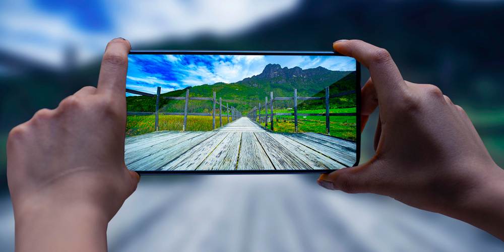 Robienie profesjonalnego zdjęcia smartfonem.