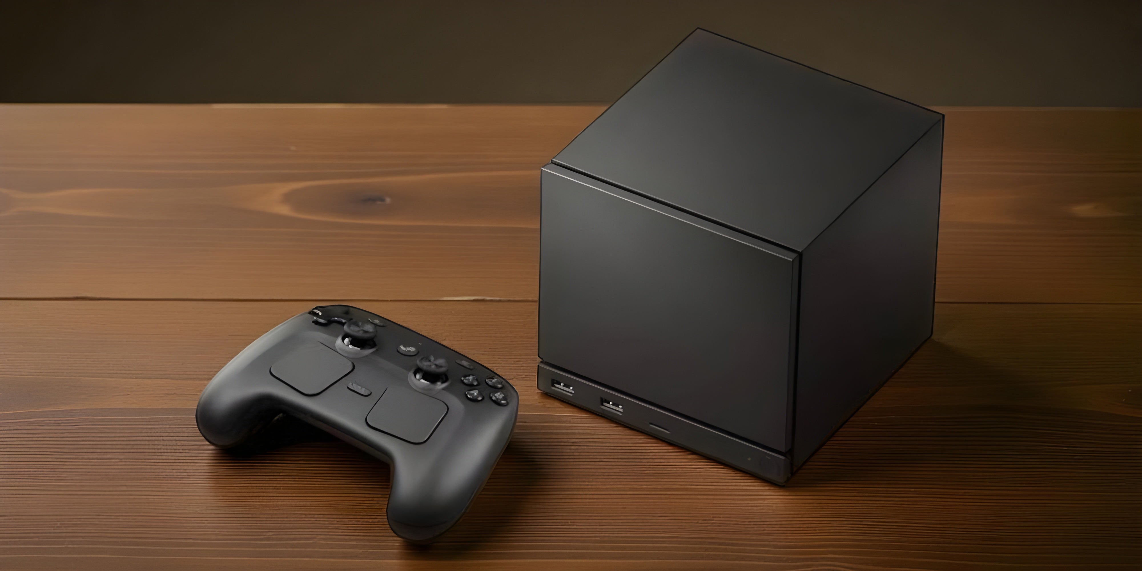 Konsola Steam Machine i pad