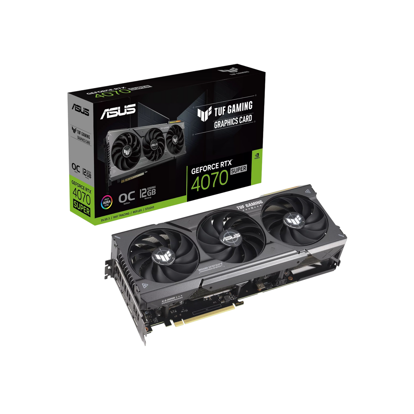 Karta graficzna Asus TUF Gaming GeForce RTX 4070 SUPER OC 12GB GDDRX6