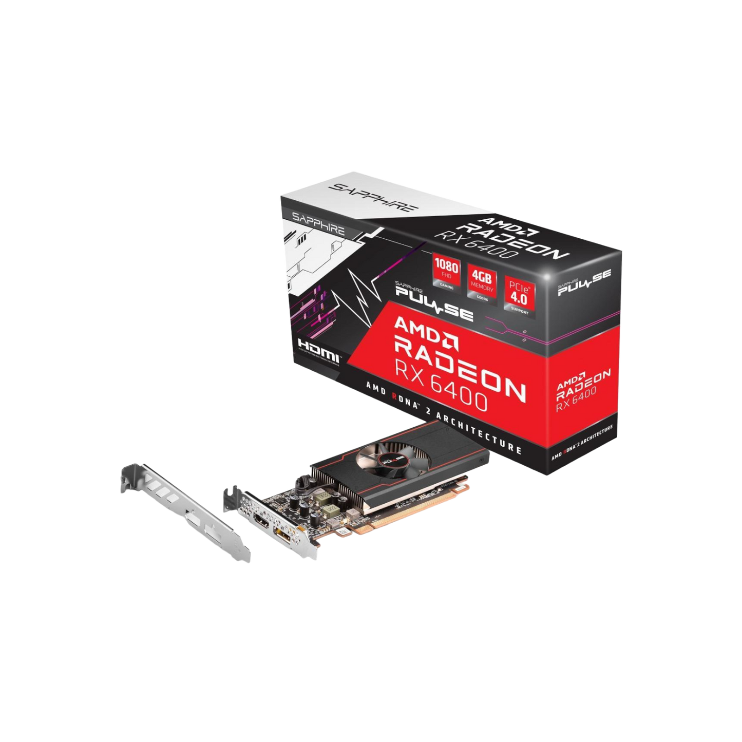 Karta graficzna Sapphire Radeon RX 6400 PULSE GAMING 4GB GDDR6