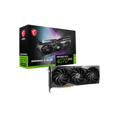 Karta graficzna MSI GeForce RTX 4070 SUPER GAMING X SLIM 12GB GDDR6X