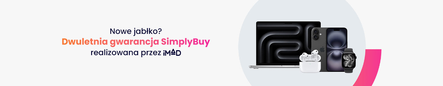 Dwuletnia gwarancja na Apple z iMad na SimplyBuy.pl