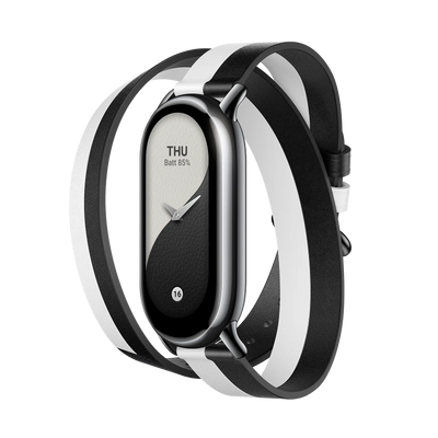 Xiaomi Smart Band 8 Double Wrap Strap Black And White od Xiaomi w SimplyBuy.pl