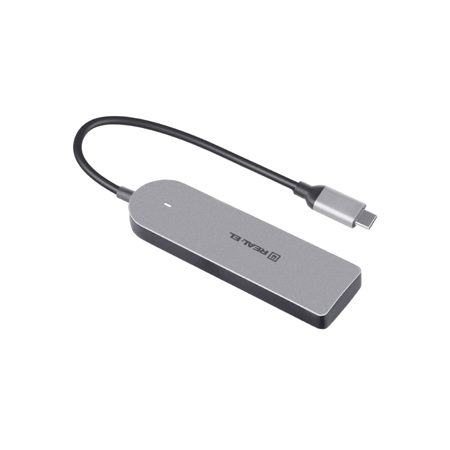 Hub USB REAL-EL CQ-415 USB-C USB 3.0