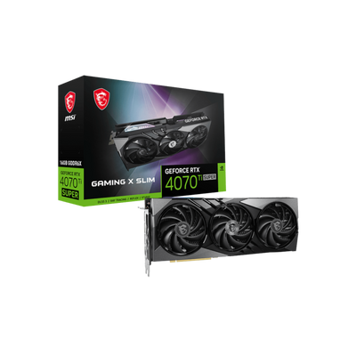 Karta graficzna MSI GeForce RTX 4070 Ti SUPER GAMING X SLIM 16GB GDDR6X