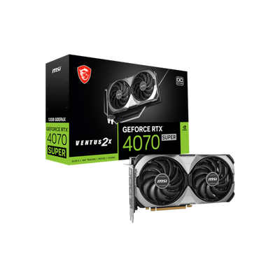 Karta graficzna MSI GeForce RTX 4070 SUPER VENTUS 2X OC 12GB GDDRX6