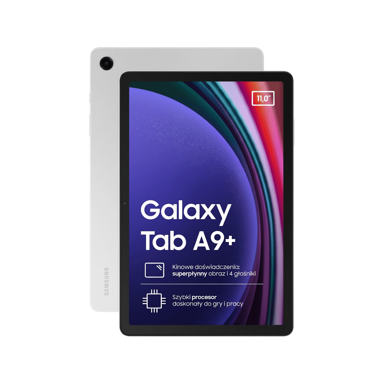 Tablet Samsung Galaxy Tab A9+ 11" Srebrny