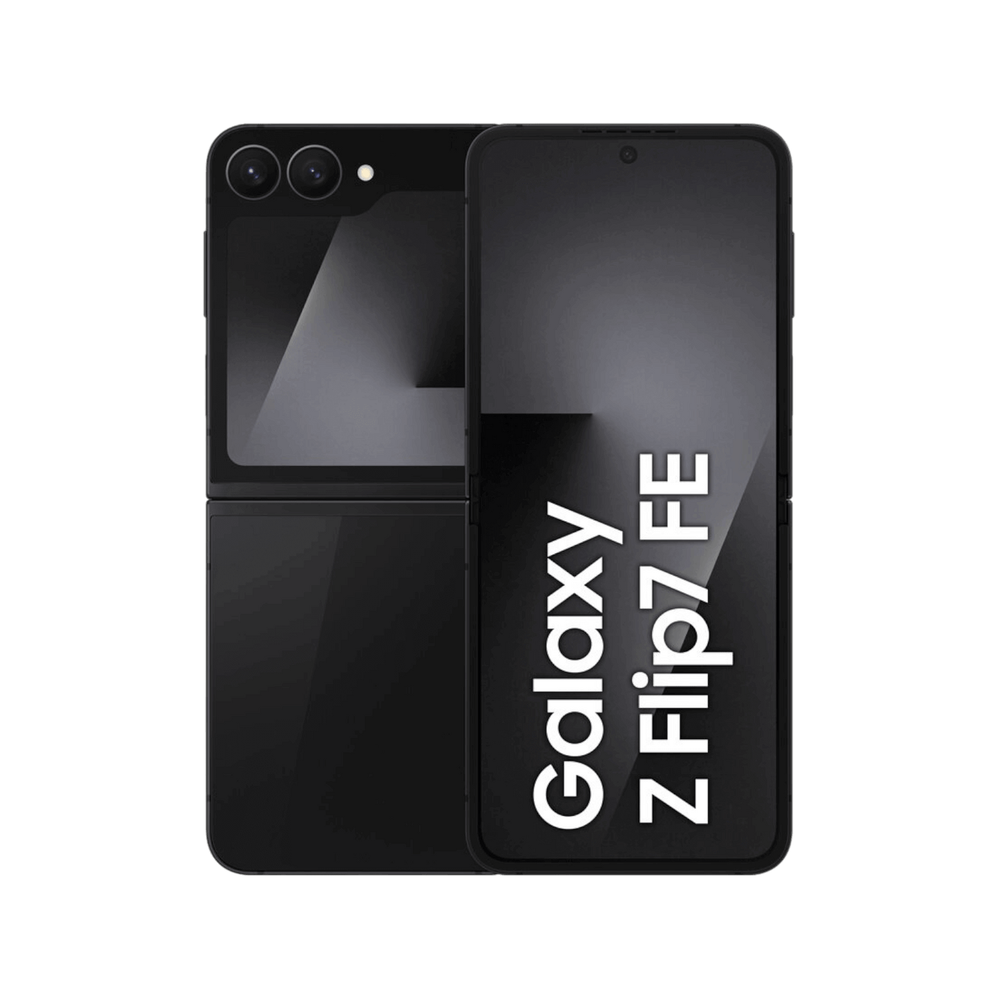 samsung galaxy z flip7 fe czarny profil