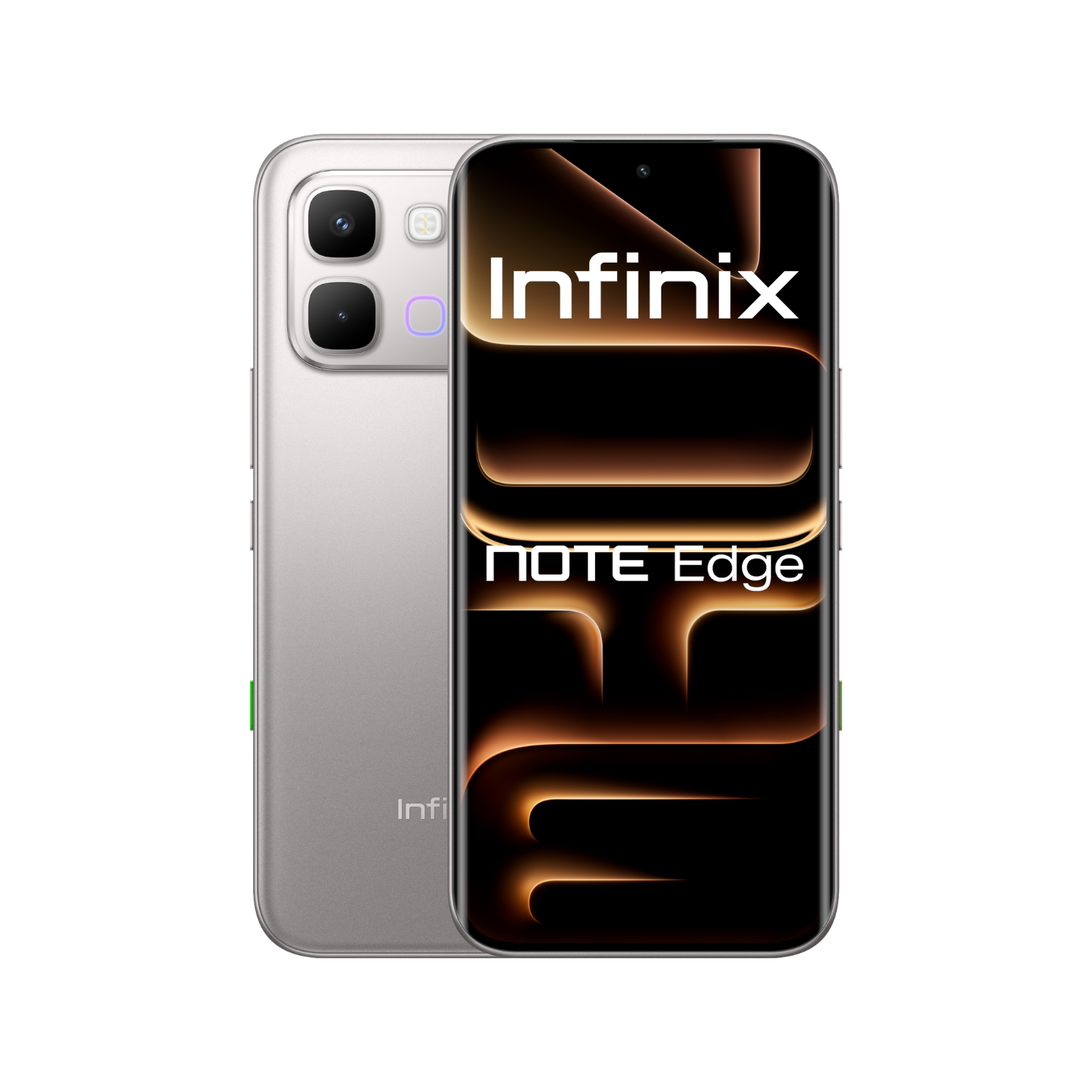 Smartfon Infinix NOTE Edge 5G Lunar Titanium Przednia i tylna obudowa