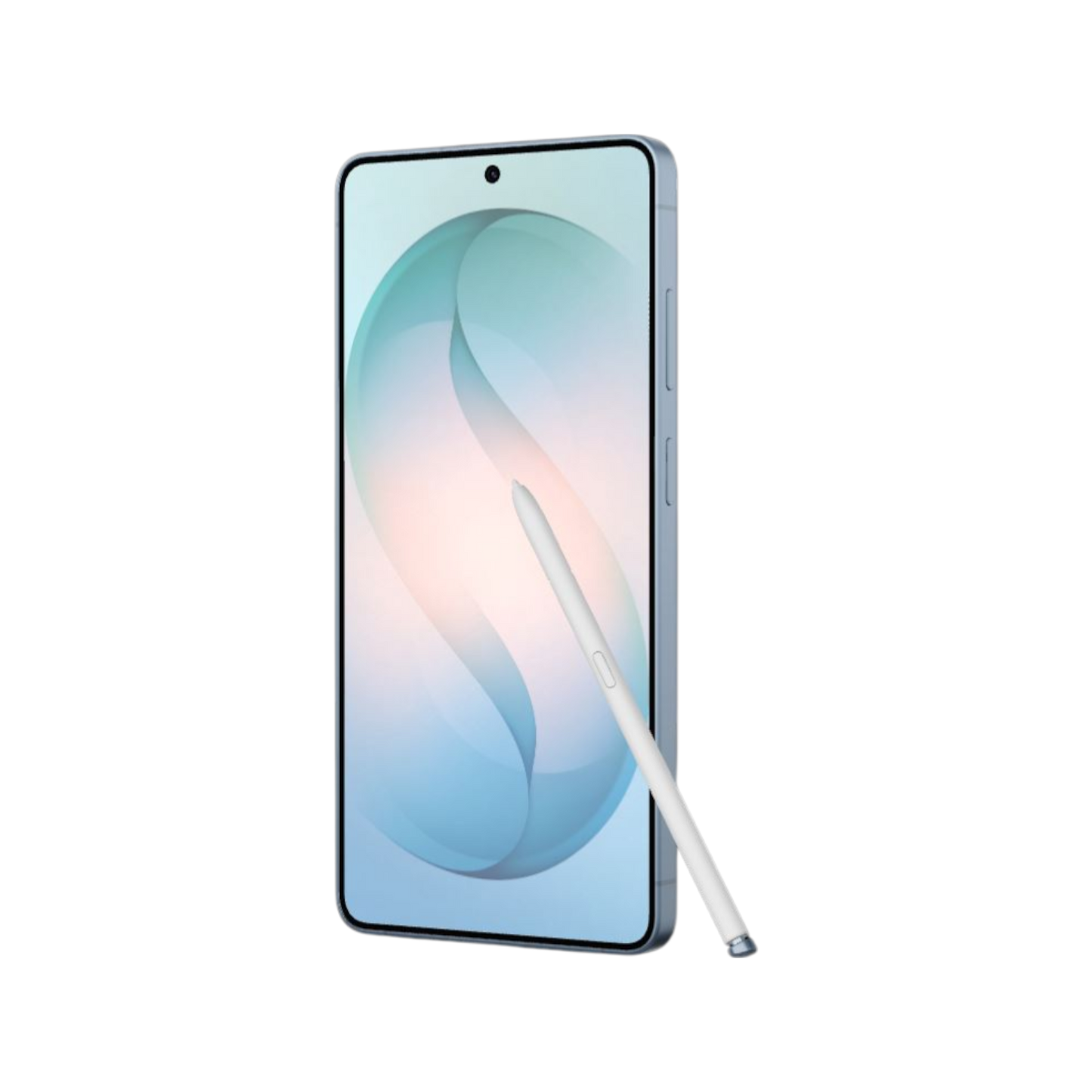 Smartfon Samsung Galaxy S26 Ultra 5G Niebieski Przedni, prawy bok