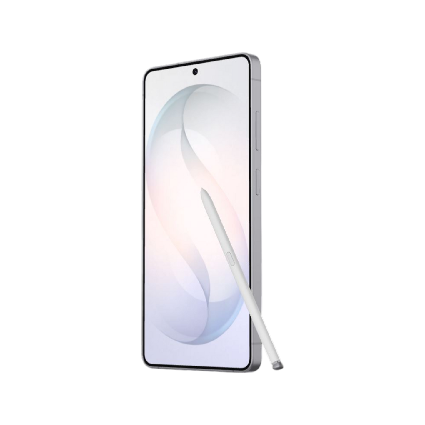 Samsung Galaxy S26 Ultra 5G Biały Przedni, prawy bok