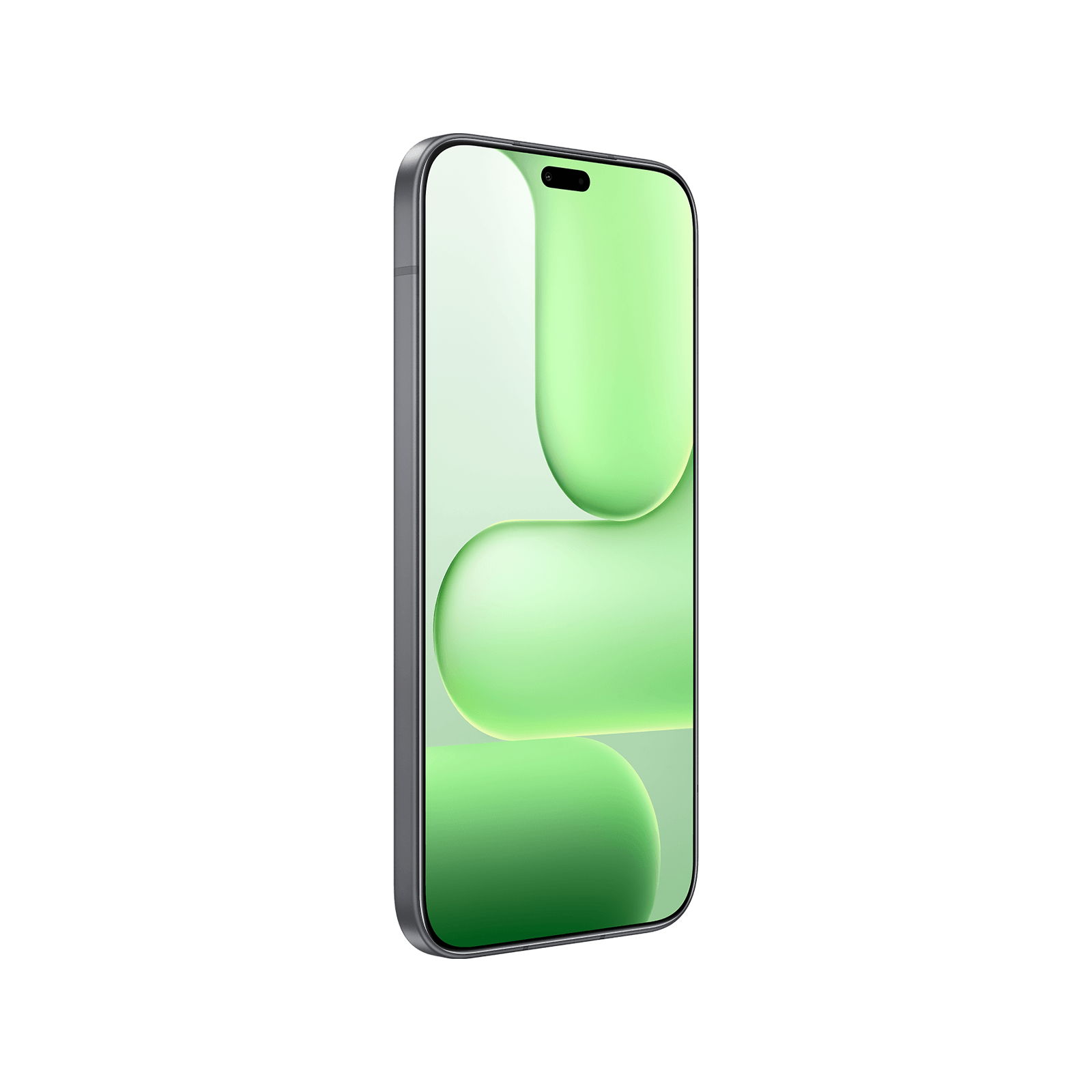 Smartfon HONOR 600 Lite Black Lewy, przedni bok