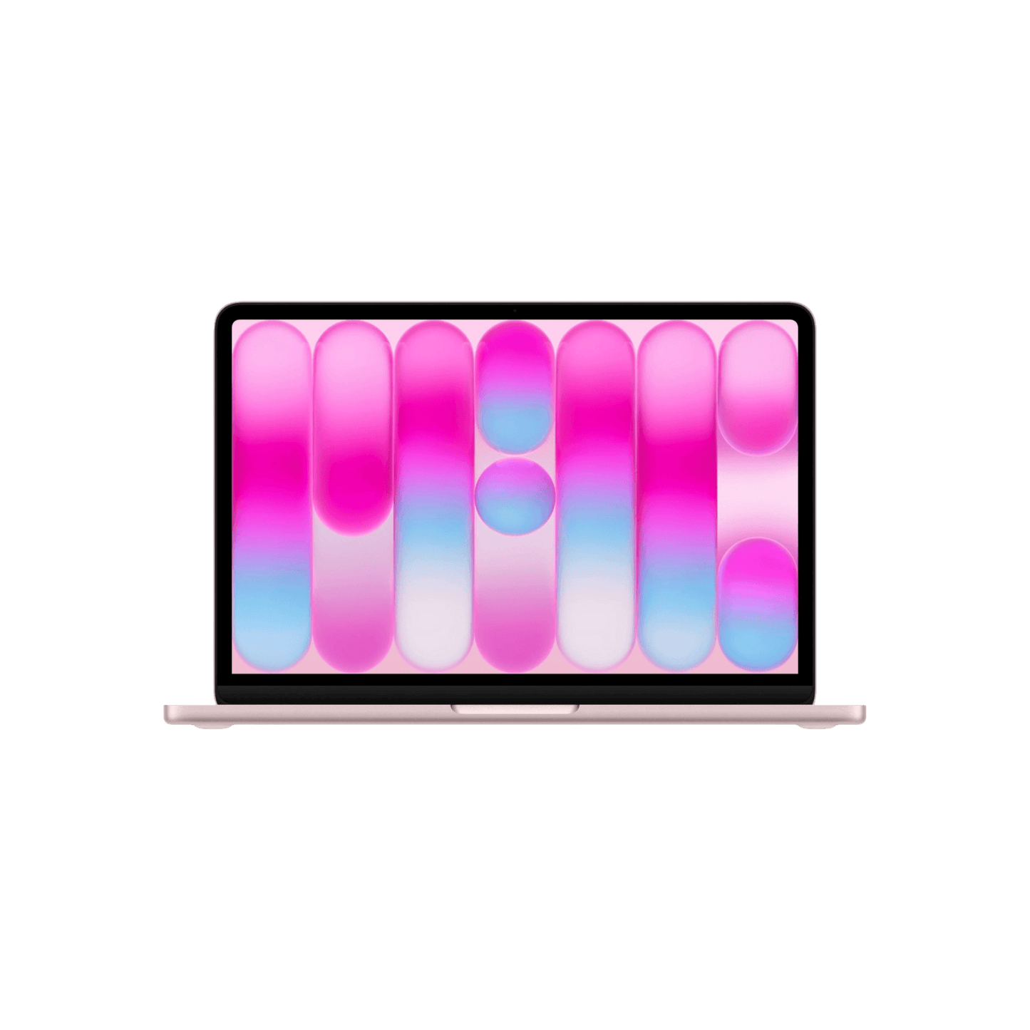 Laptop Apple MacBook Neo Różowy Front