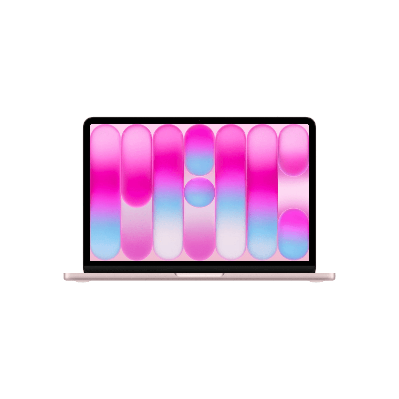 Laptop Apple MacBook Neo Różowy Przednia obudowa