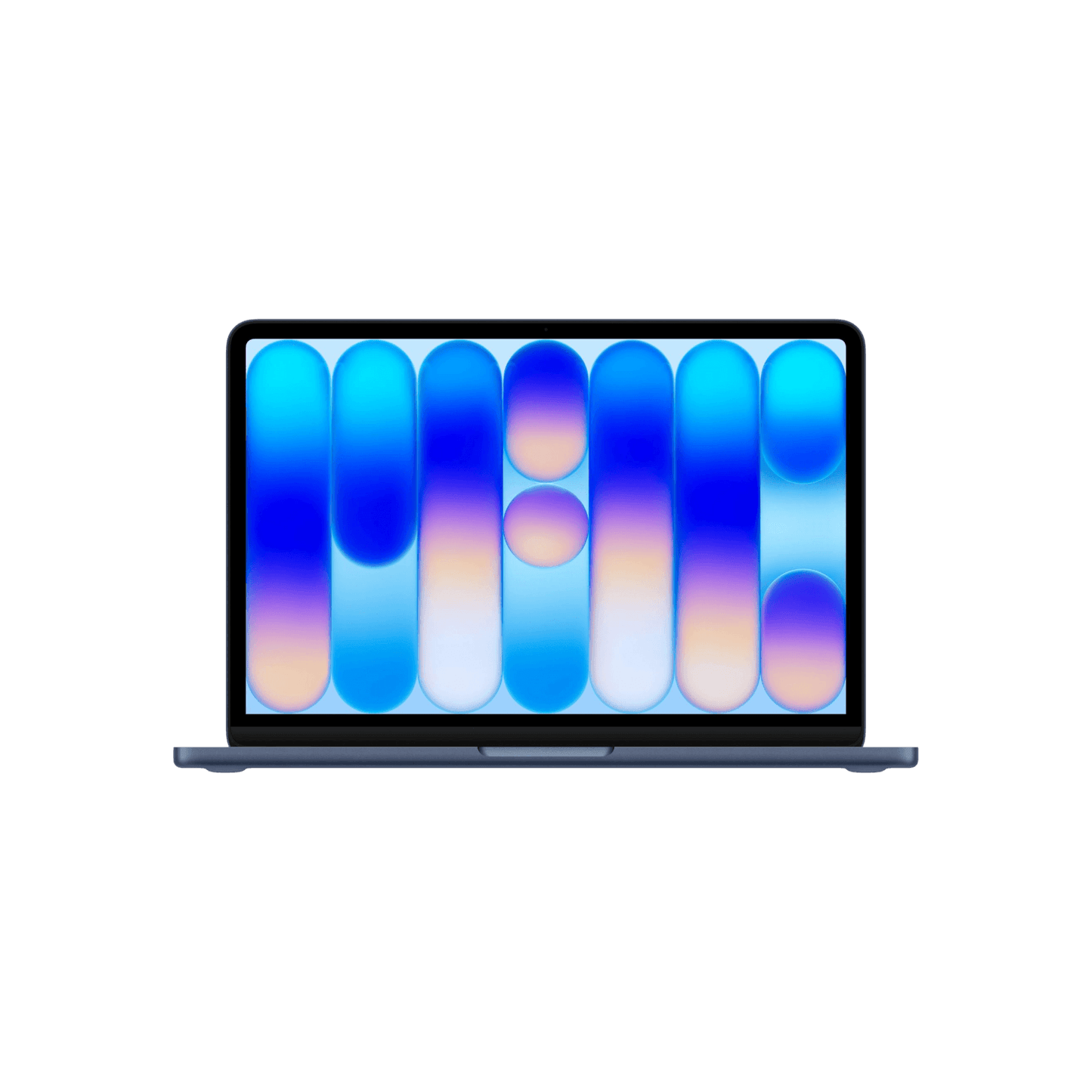 Laptop Apple MacBook Neo Niebieski Przednia obudowa