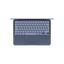 Laptop Apple MacBook Neo Niebieski Klawiatura