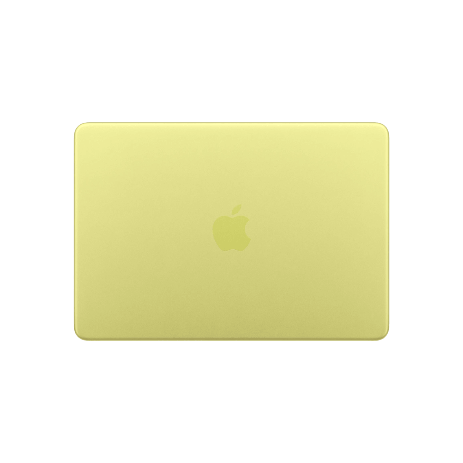 Laptop Apple MacBook Neo Cytrusowy Żółty Zamknięty laptop