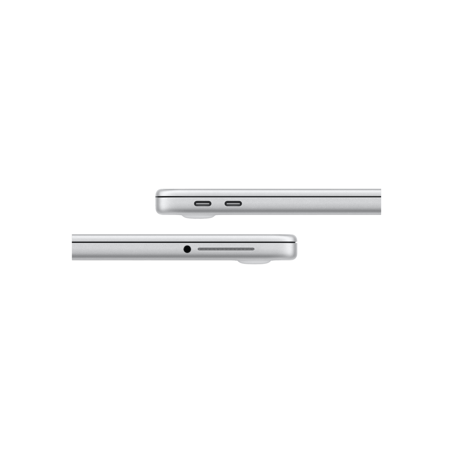 Laptop Apple MacBook Neo Srebrny Boki obudowy