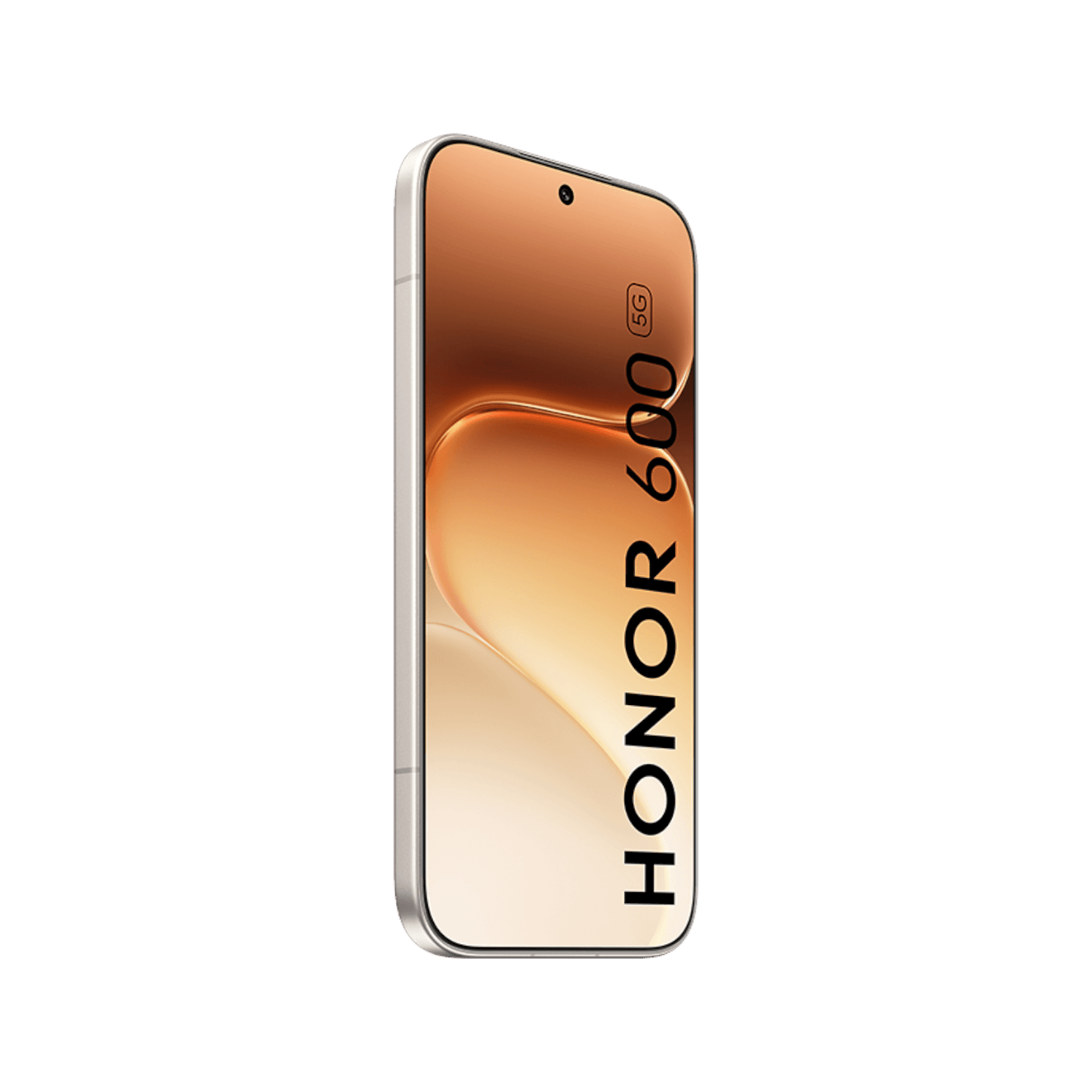 Smartfon HONOR 600 White Gold Front Side