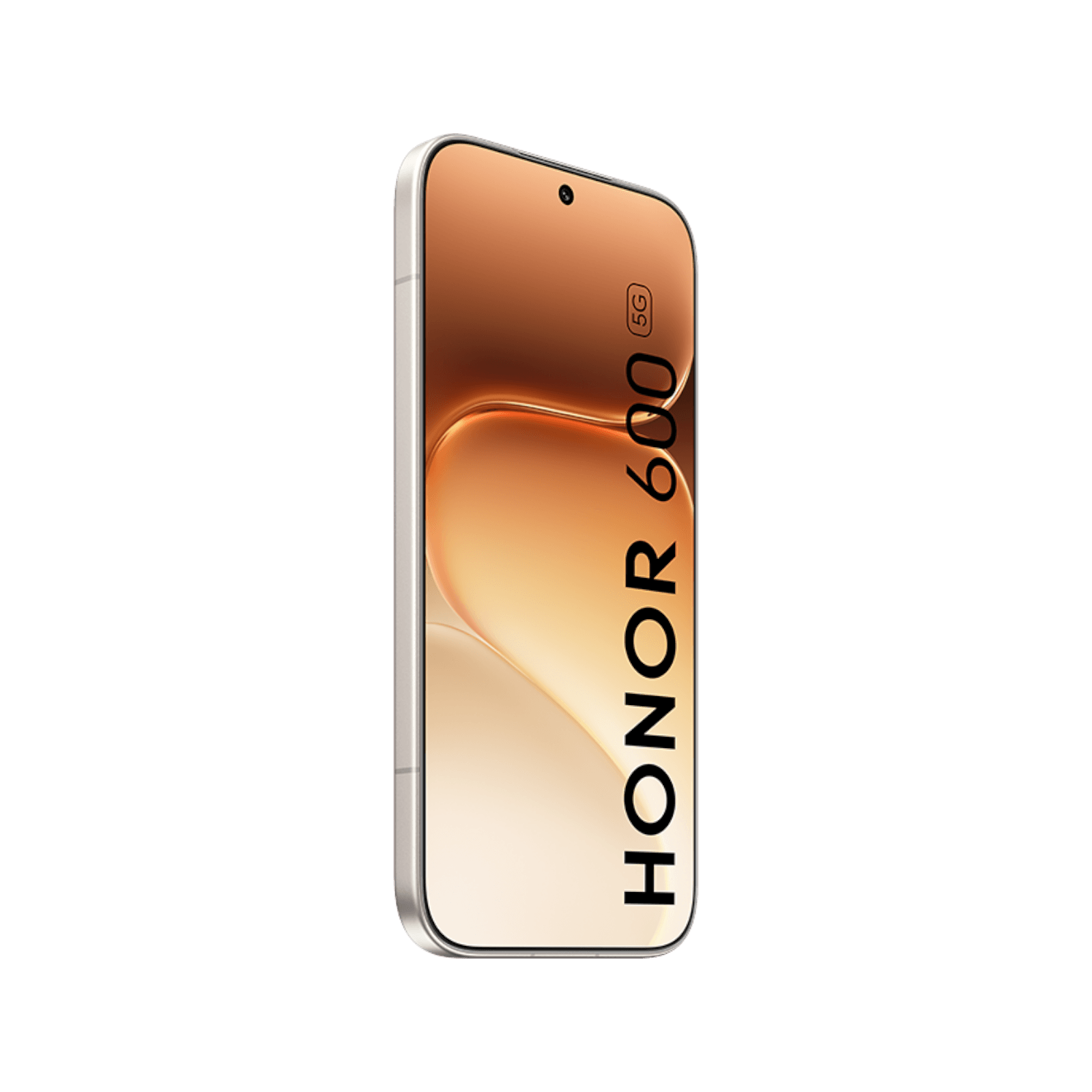 Smartfon HONOR 600 White Gold Front Side