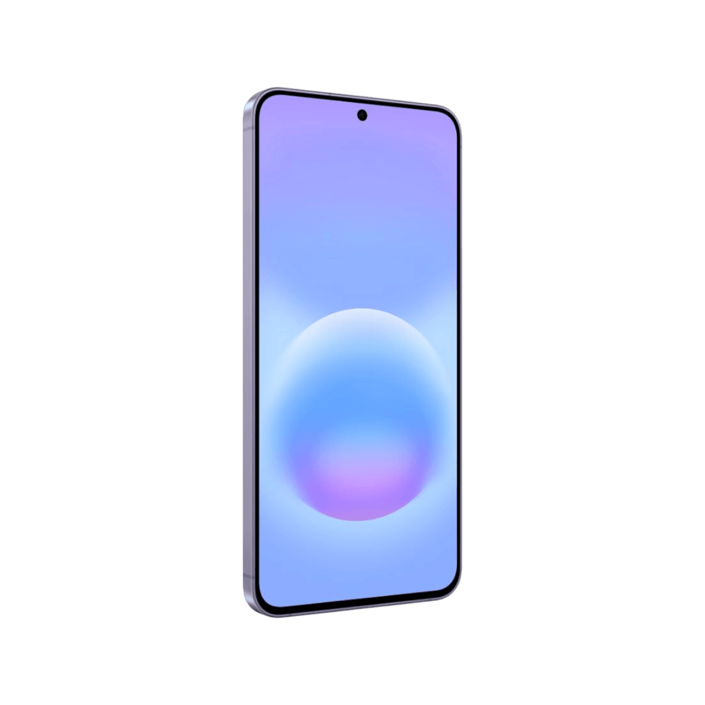 Smartfon Samsung Galaxy A57 5G Fioletowy Przedni, lewy bok obudowy