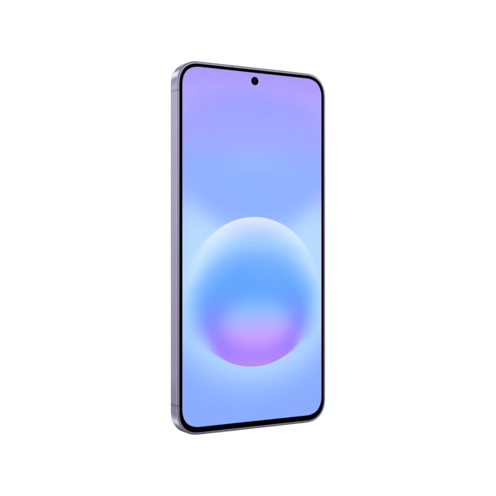 Smartfon Samsung Galaxy A57 5G Fioletowy Przedni, lewy bok obudowy