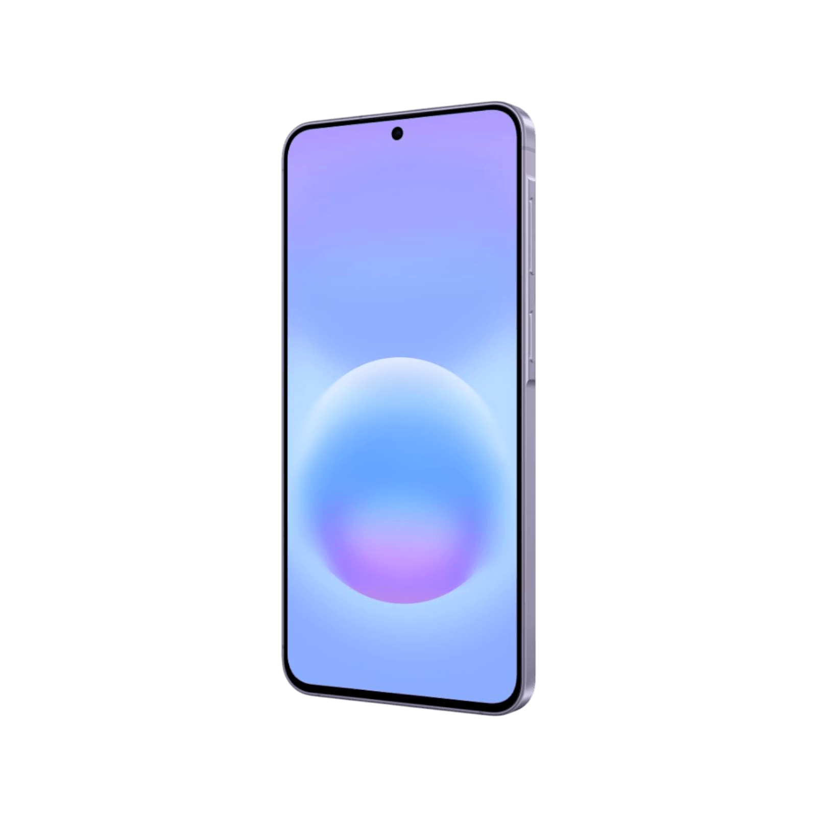 Smartfon Samsung Galaxy A57 5G Fioletowy Przedni, prawy bok obudowy