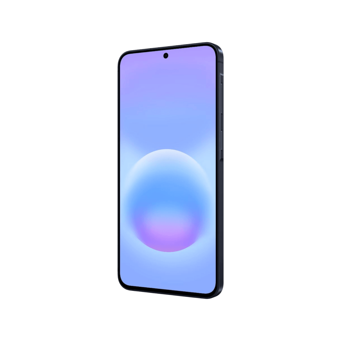 Smartfon Samsung Galaxy A57 5G Ciemnoniebieski Przedni, prawy bok obudowy