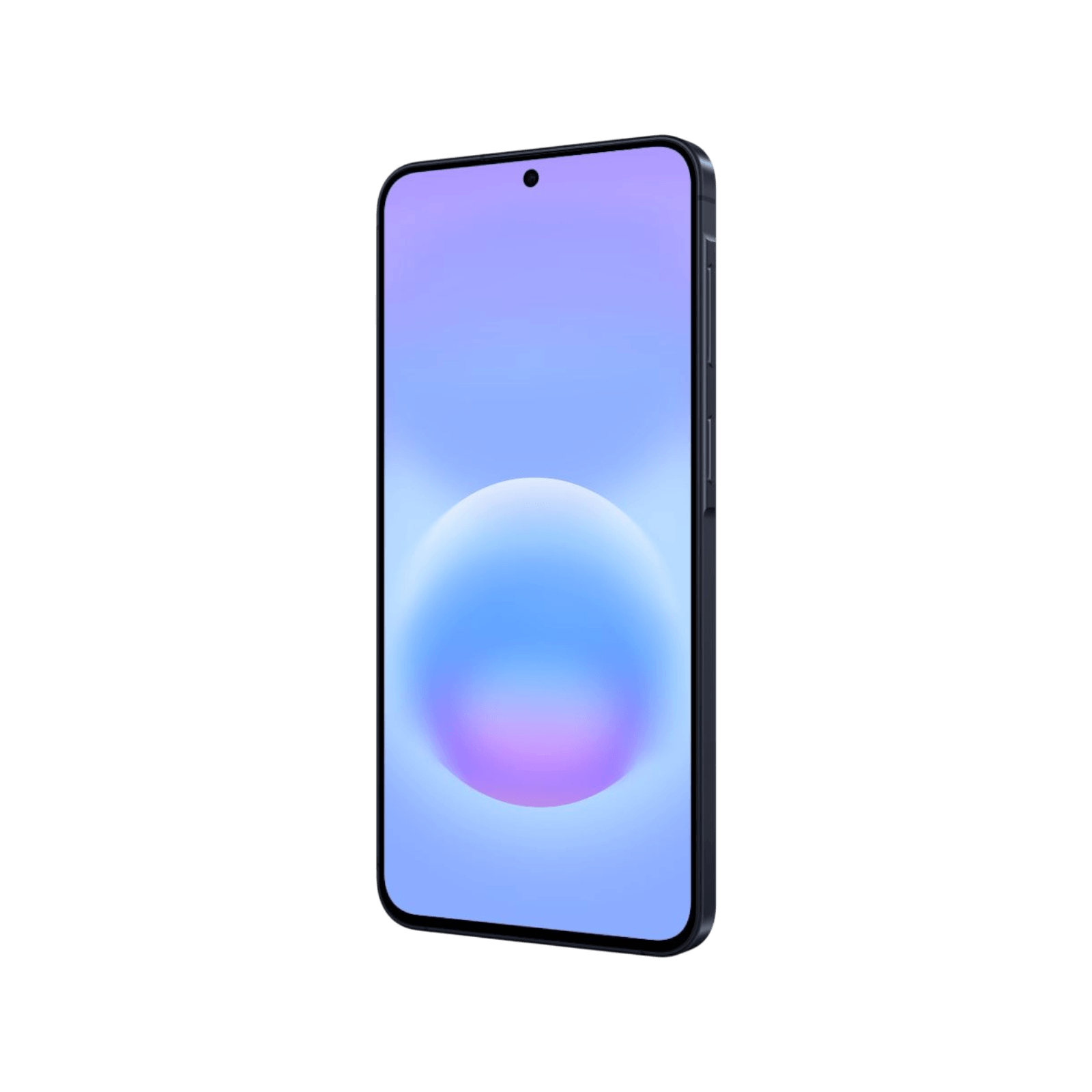 Smartfon Samsung Galaxy A57 5G Ciemnoniebieski Przedni, prawy bok obudowy