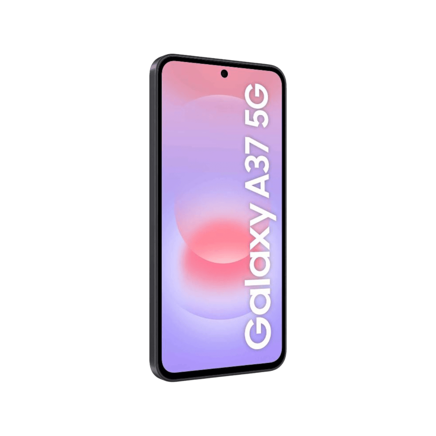 Smartfon Samsung Galaxy A37 5G lewy, przedni bok