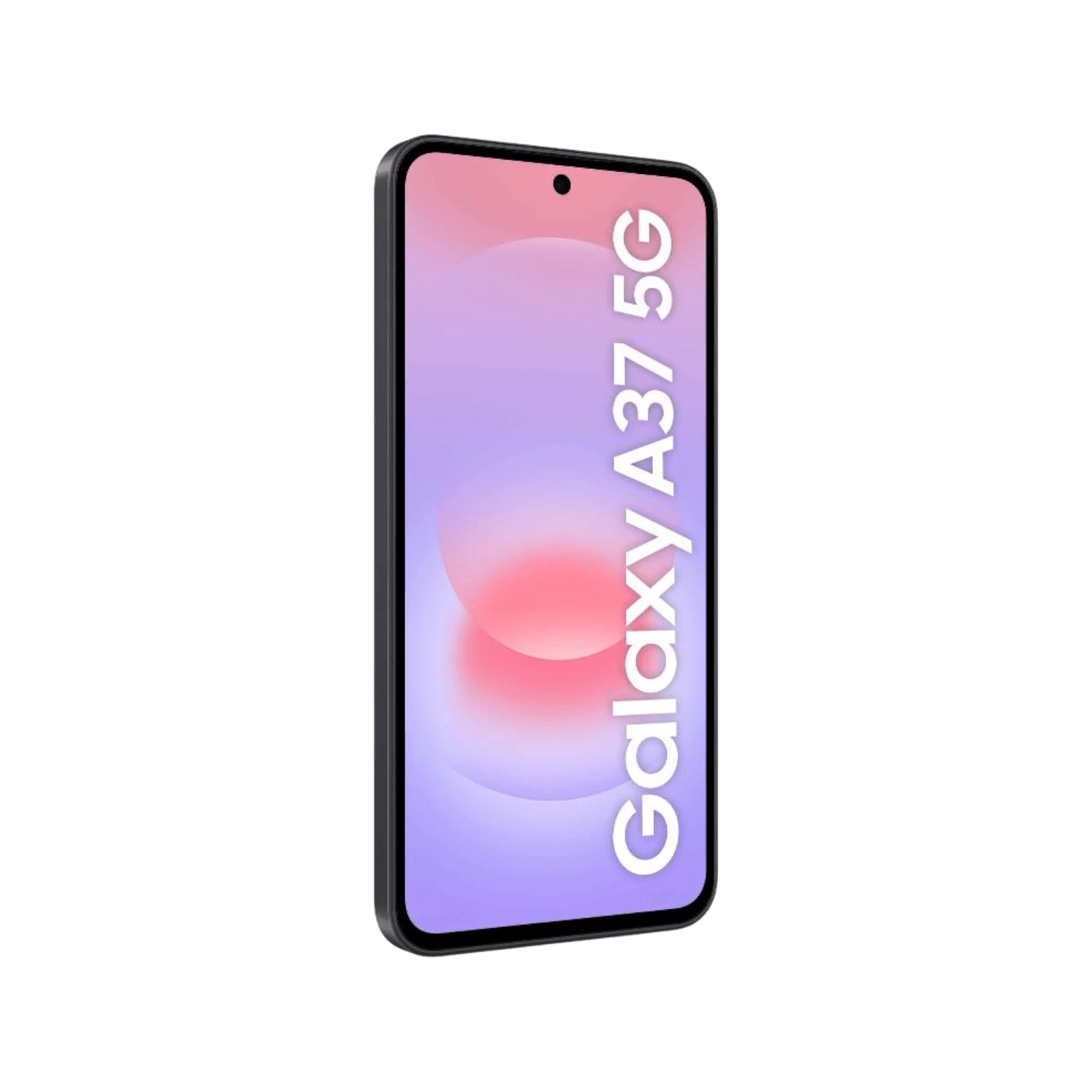 Smartfon Samsung Galaxy A37 5G lewy, przedni bok