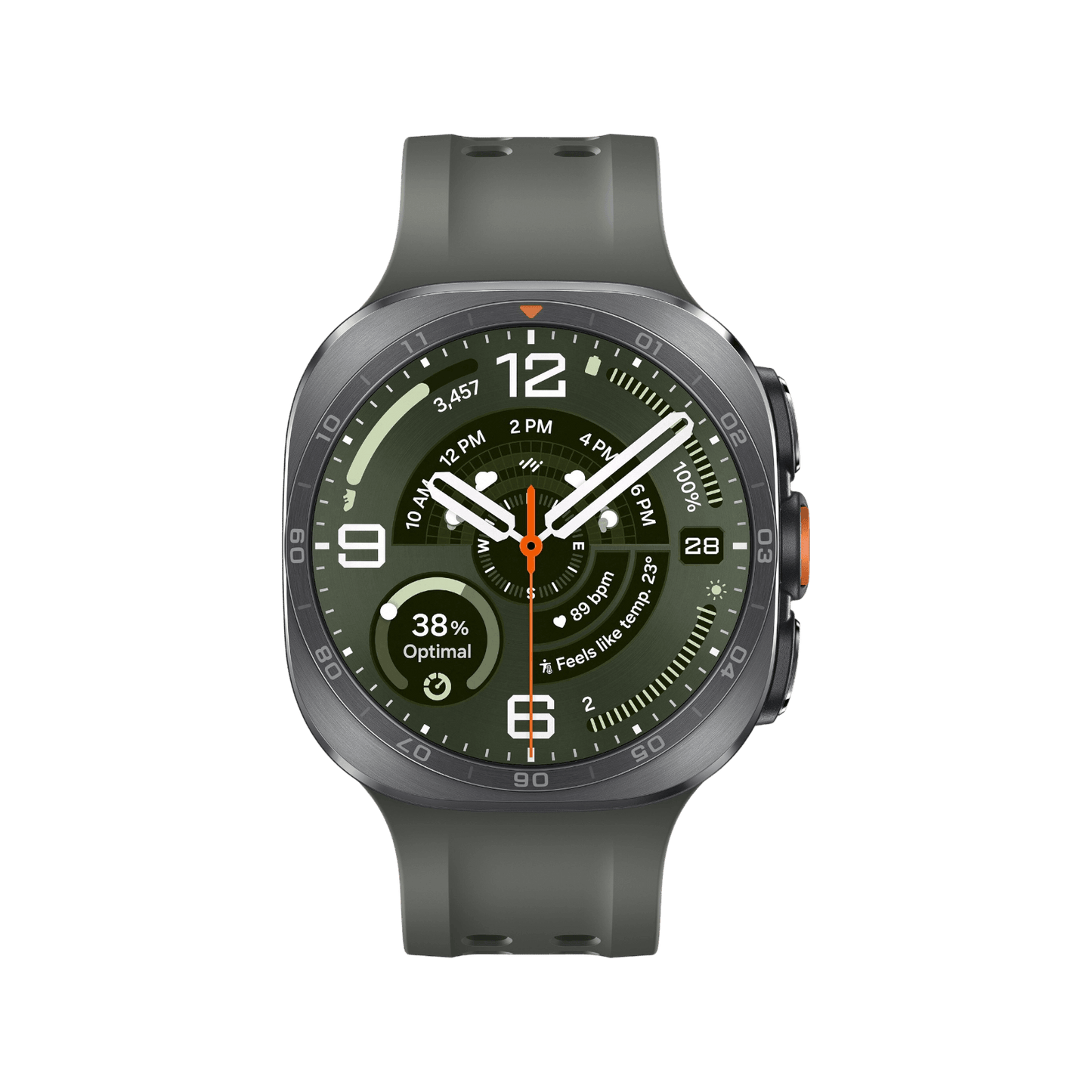 Samsung Galaxy Watch Ultra2 Silver Front